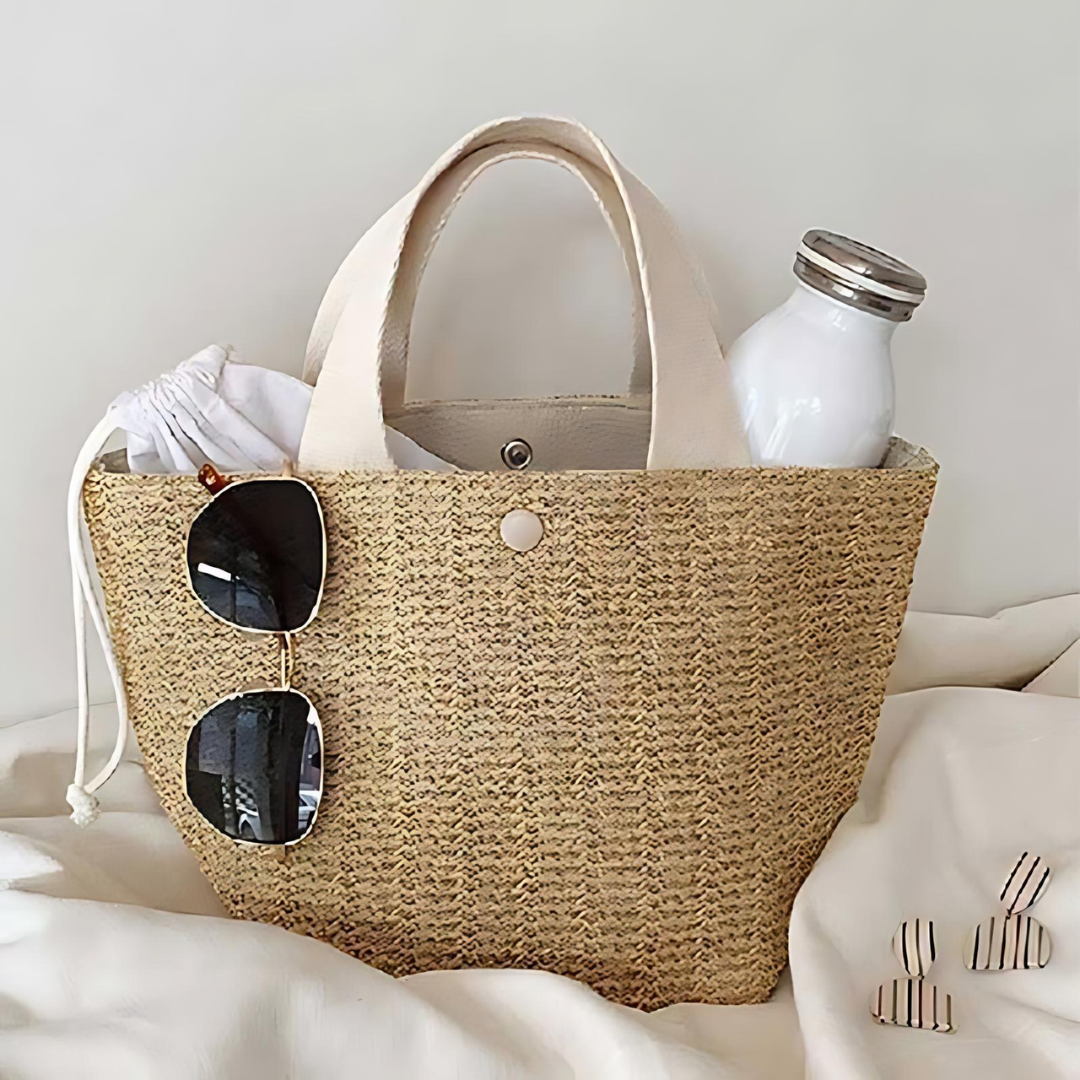 Lagoon Beach Bag | White