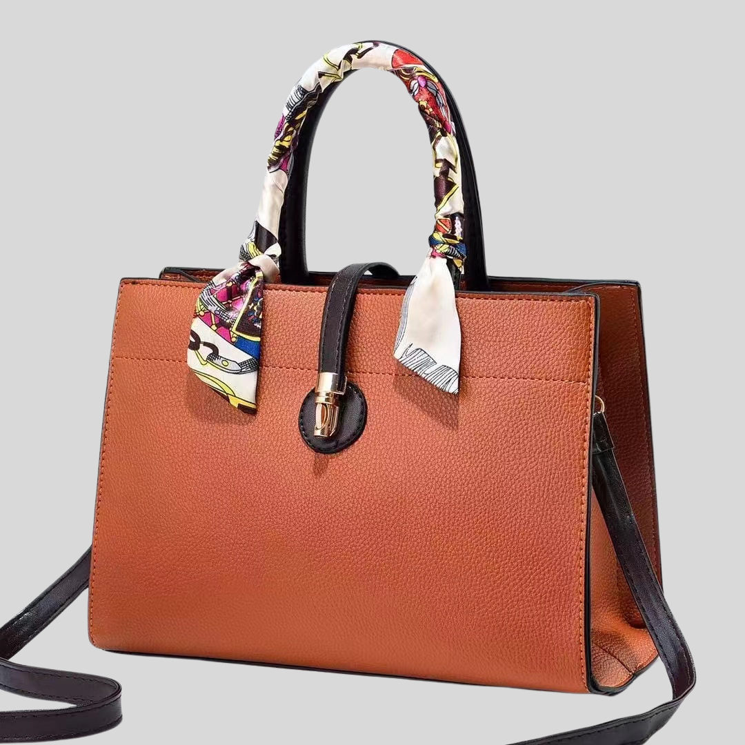 Allure Tote Bag | Camel